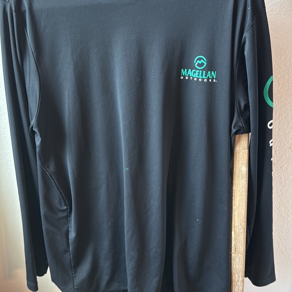 Magellan Outdoors Black Performance Long Sleeve